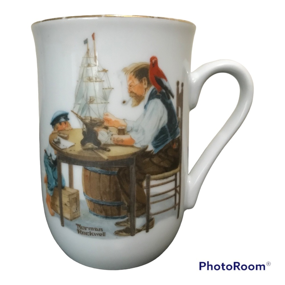 Norman Rockwell Museum For a Good Boy Mug 1982